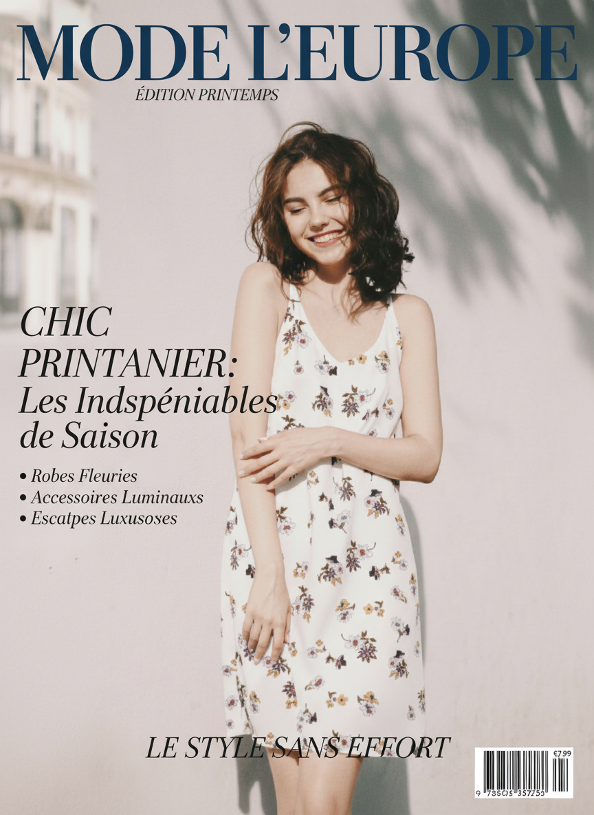 Image-to-image magazine cover result